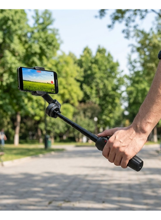 3 Axis Telefon Gimbal Stabilizer Video Çekim Sabitleyici
