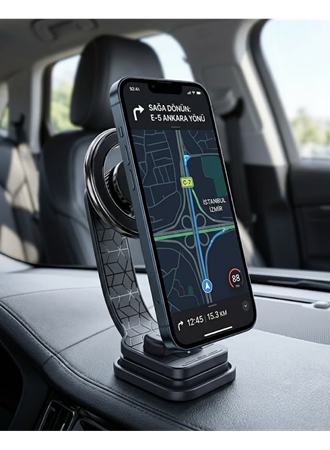 Manyetik Araç Telefon Standı Katlanabilir Telefon Tutucu