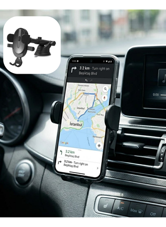 Araç Konsol Telefon Tutucu Ayarlanabilir Telefon Standı