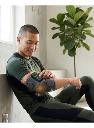 Isı Kontrollü Titreşimli Diz Omuz Masaj Dizlik Seti Kablosuz 2 Adet