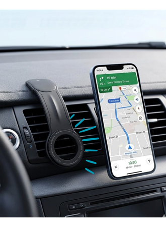Araç Konsol Telefon Tutucu 360 Derece Döner Manyetik Stand