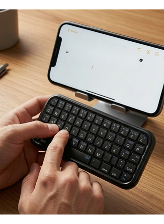 Cep Boyutu Kablosuz Bluetooth Klavye Telefon ve Tablet Uyumlu