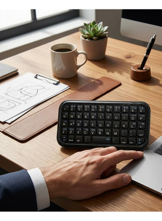 Kablosuz Mini Bluetooth Klavye Telefon Tablet PC Uyumlu