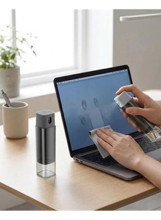 Kompakt Ekran Temizleme Sprey Şişesi Telefon Tablet Bilgisayar Temizlik Şişesi
