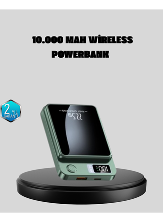 MagSafe Powerbank 22.5W Hızlı Şarjlı ve Kompakt Kablosuz Şarj Cihazı