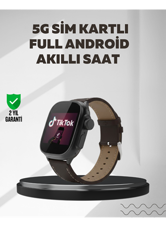 SIM Kartlı Akıllı Saat GPS WiFi Bluetooth Destekli