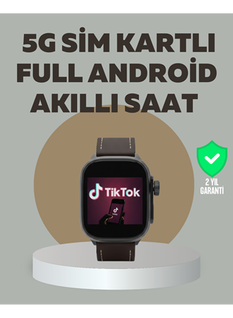 Android Akıllı Saat 5G Destekli Uygulama İndirme