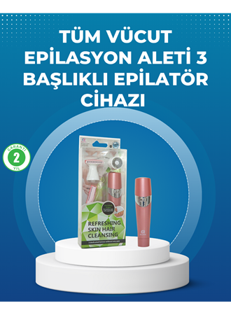 Pembe Epilasyon Cihazı – Acısız Tüy Temizliği