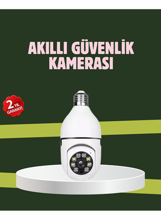 Yüksek Çözünürlüklü Kablosuz Akıllı Güvenlik Kamerası