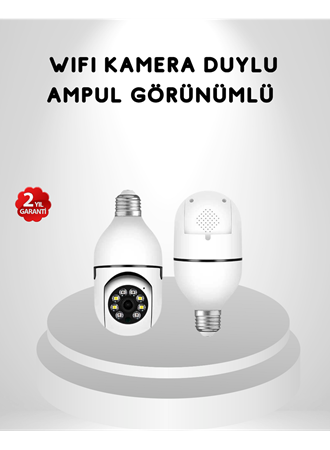 Akıllı Duylu 360° Güvenlik Kamerası – PTZ Özellikli, Uzaktan Kontrollü Akıllı Kamera