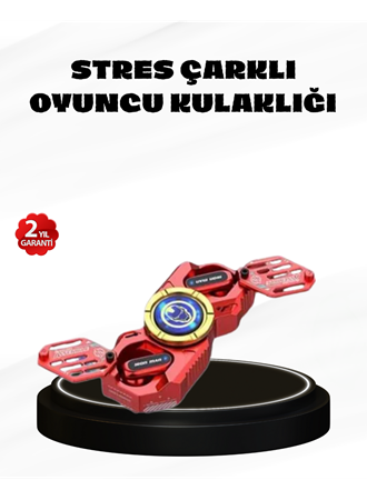 Stres Giderici Kulaklık – Şık, Taşınabilir ve Yaratıcı Tasarım