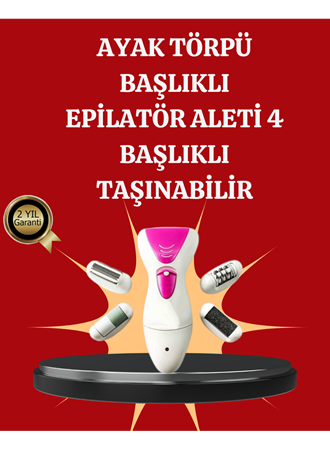 Çok Amaçlı Kadın Bakım Seti Epilasyon ve Törpü