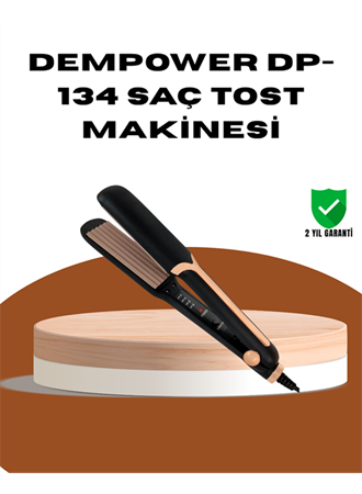 DEMPOWER DP-134 Saç Tost Makinesi – Kolay Kullanım, Hızlı Sonuç, Uzun Süre Kalıcılık