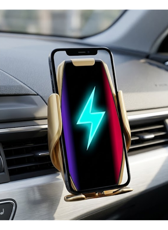 Araç Havalandırma Telefon Tutucu Kablosuz Şarj Destekli Akıllı Sensörlü