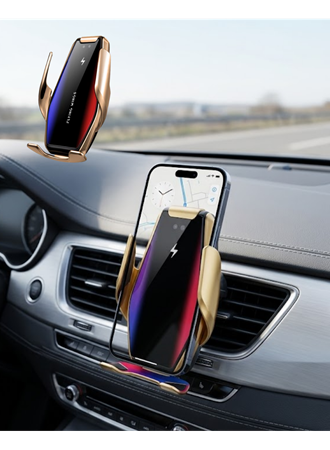 Akıllı Araç İçi Telefon Tutucu Kablosuz Şarj ve Otomatik Açılır Kapanır Sistem