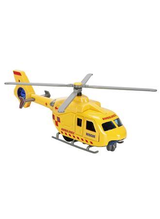 Çek Bırak Metal Helikopter 20 cm - Sarı