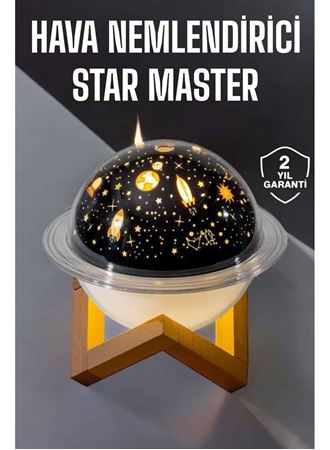 Hava Nemlendirici Projeksiyon Görünümlü USB Bağlantılı Aromaterapi