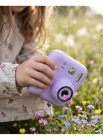 Mini Çocuk Kamerası Fotoğraf Video Çekim 4 Rulo Kağıt ve 5 Kalem Hediyeli