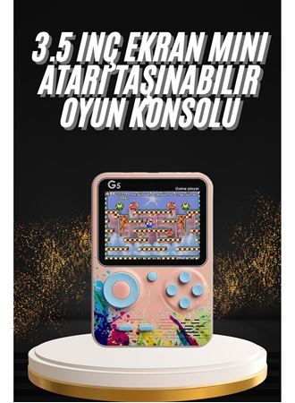 Televizyona Bağlanan Çift Joystick Taşınabilir Klasik Retro Oyunlu