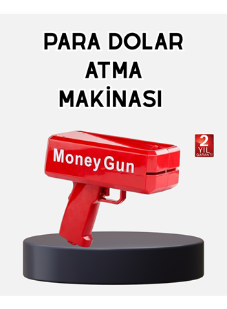 ABS Malzemeli Para Saçma Tabancası Etkinlik ve Parti Kullanımına Uygun