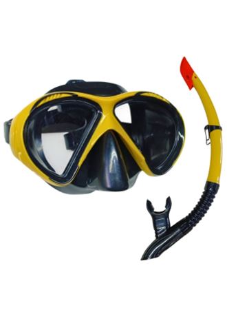 Star Diving Dalış Maskesi ve Snorkel Yetişkin - 51711-SARI