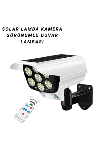 KAMERA GÖRÜNÜMLÜ BAHÇE LAMBA
