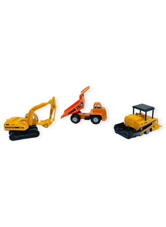 İş Makinaları Serisi - 3 lü Metal İnşaat Serisi - 2