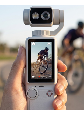 Profesyonel 4K Vlog Kamera Hızlı Odaklama ve IPS Ekranlı Taşınabilir Tasarım