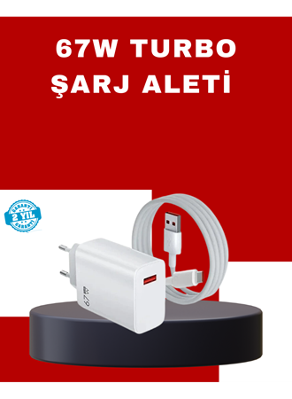 67 Watt Yüksek Güç Şarj Adaptörü Mi 10 Mi 11 Mi 12 Uyumlu