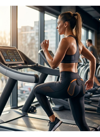 Kas Geliştirici EMS Kalça Egzersiz Cihazı Kablosuz Pratik Spor Aleti