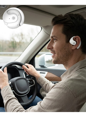 TWS Kablosuz Kulaklık Yüksek Ses Kalitesi ve Ergonomik Kulak Kancalı Tasarım