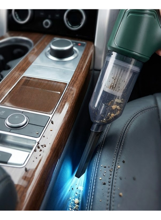 Taşınabilir Kablosuz Süpürge Kompakt Tasarım Güçlü Motor