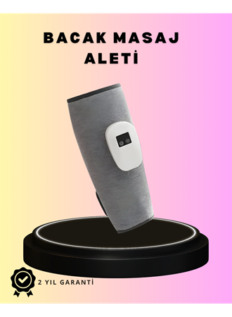 3 Kademeli Hava Basınçlı Isıtmalı Baldır Masaj Aleti – Titreşimli ve Kablosuz Kullanım