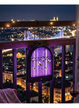 Elektrikli Sivrisinek Öldürücü UV Lamba Sessiz ve Taşınabilir