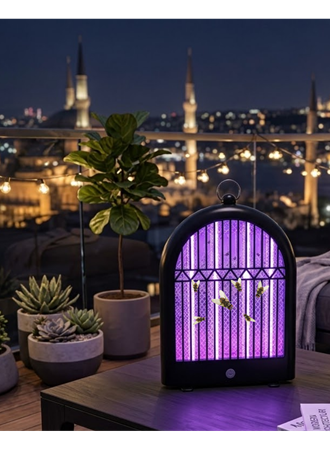 Sessiz Sivrisinek Lambası  Şarjlı ve Güvenli Kullanım