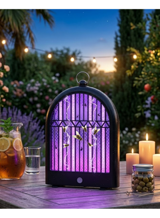 USB-C Şarjlı Sivrisinek Lambası Sessiz ve 360 Derece Koruma