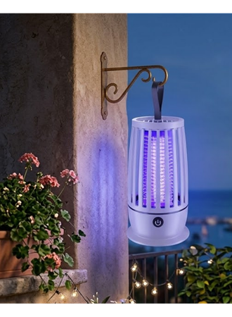 UV Işıklı Elektrikli Böcek Öldürücü Lamba Gece Lambalı Sessiz ve Güvenli Kullanım