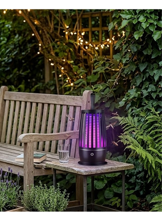 Sessiz Elektrikli Sivrisinek Tuzak Lamba UV Işıklı Gece Lambası Geniş Alan Koruma