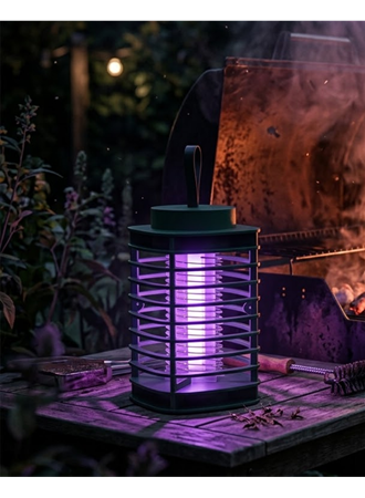 Elektrikli Sivrisinek Tuzak Lamba Sessiz Çalışma ve Kimyasal İçermeyen