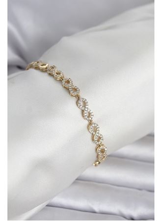 Xuping Zirkon Taşlı Sonsuzluk Model Kadın Bileklik