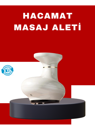 Taşınabilir Şarjlı Masaj Cihazı Kupa Terapisi Sıcak Masaj