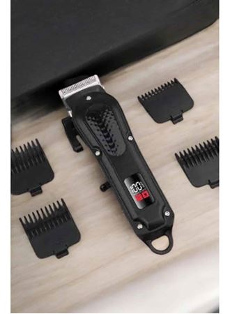 Suya Dayanıklı Tıraş Makinesi Keskin Bıçaklı Dijital Göstergeli Şarjlı