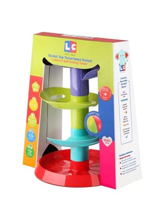 Lets Be Child Renkli Top Yuvarlama Kulesi - LC-30956