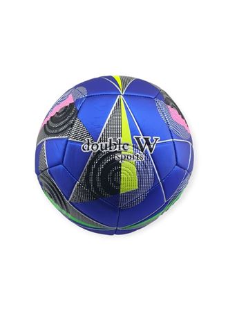 Futbol Topu Dikişli 420 gr No:5 - FB-490-MAVİ