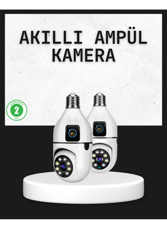 Tak Çalıştır Ampul Kamera – Full HD 1080P Kablosuz Güvenlik Çözümü