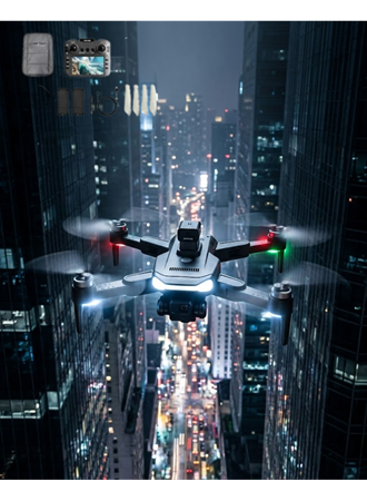 Uzaktan Kontrollü 4K Drone Akıllı Uçuş Modları ve Geniş Açılı Kamera Özellikli