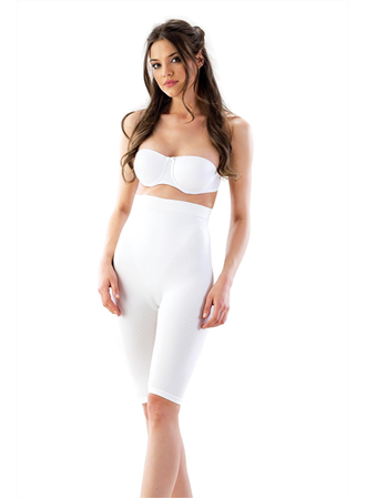 Beyaz MI Emay 2040 Anti Selülit Boxer Korse