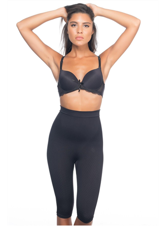 Siyah MI Emay 2040 Anti Selülit Boxer Korse