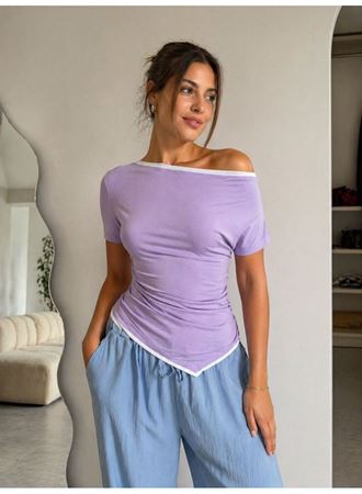 Kadın Düşük Omuz Bluz