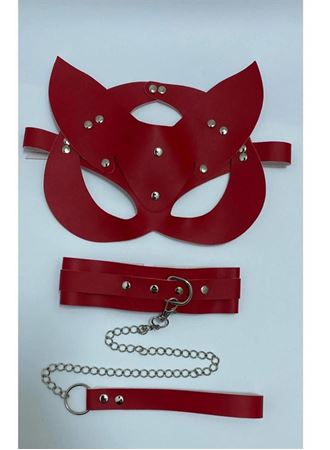 Kırmızı Tasma Set
